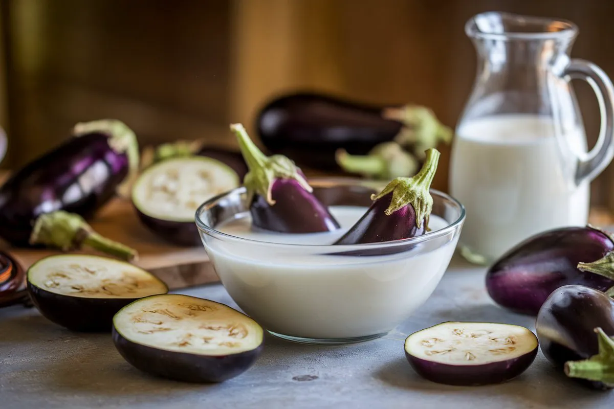 What Does Soaking Eggplant in Milk Do?