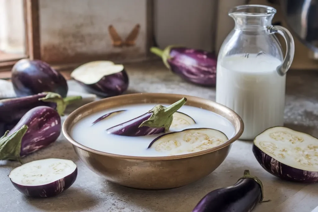 What Does Soaking Eggplant in Milk Do?