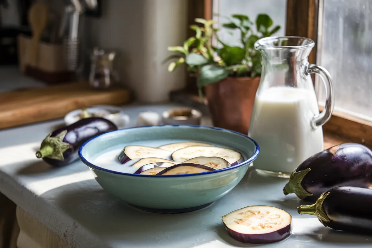 What Does Soaking Eggplant in Milk Do?