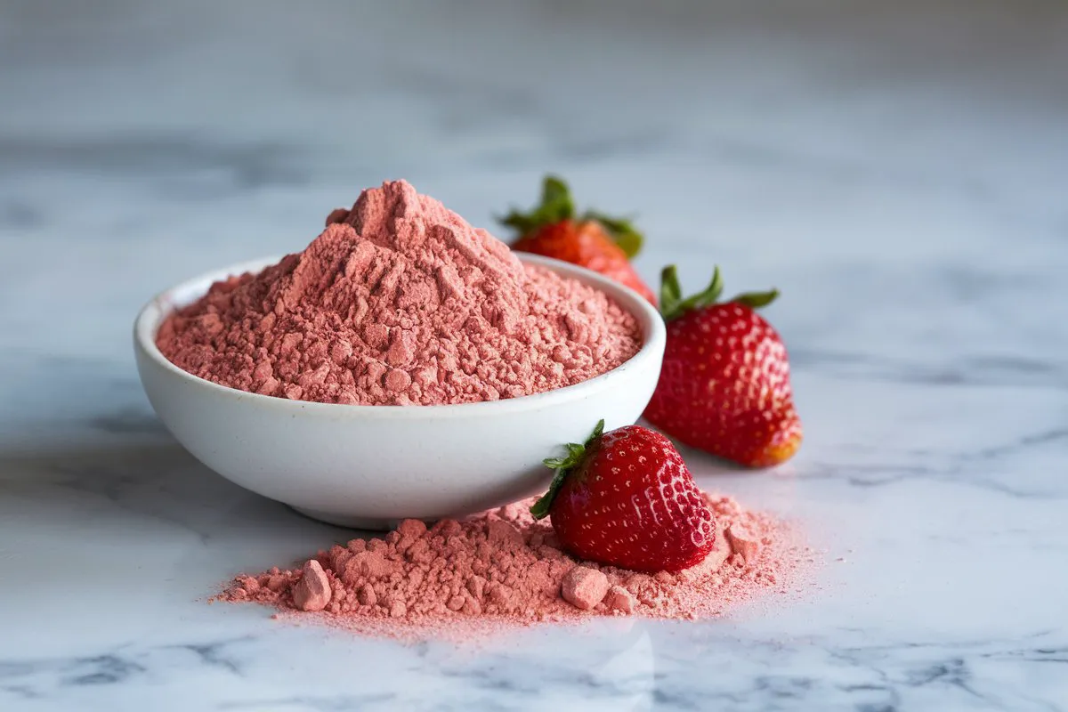 How to make strawberry powder at home?