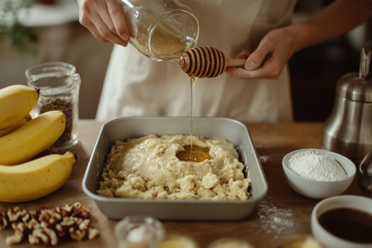 Ingredients for Moist banana cake