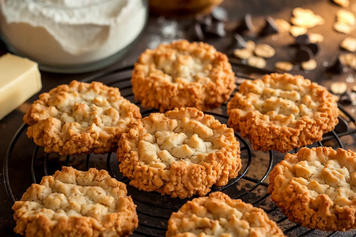 What is the secret to a crunchy cookie?