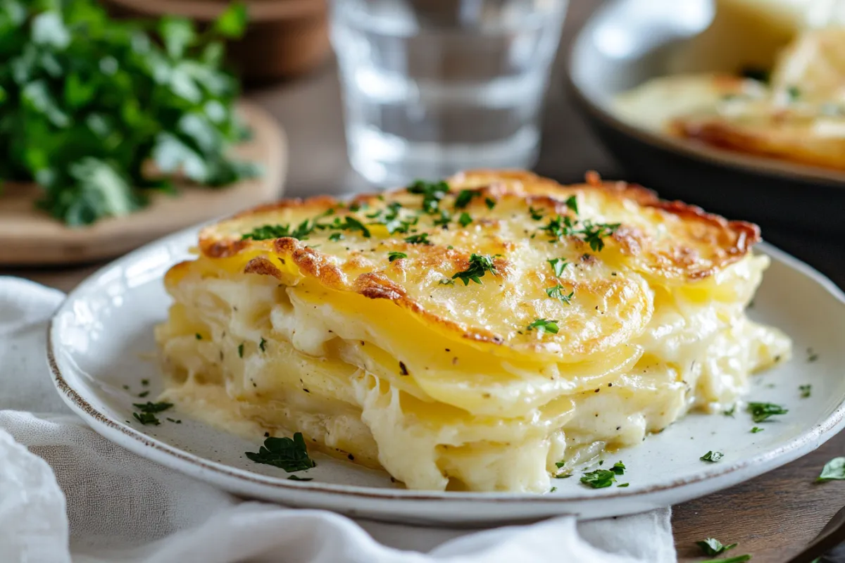 How do you make Paula Deen's scalloped potatoes?