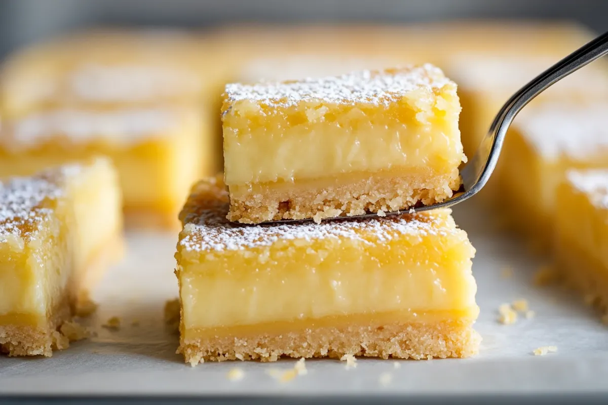 What does a lemon bar taste like?