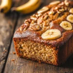 banana and walnut cake