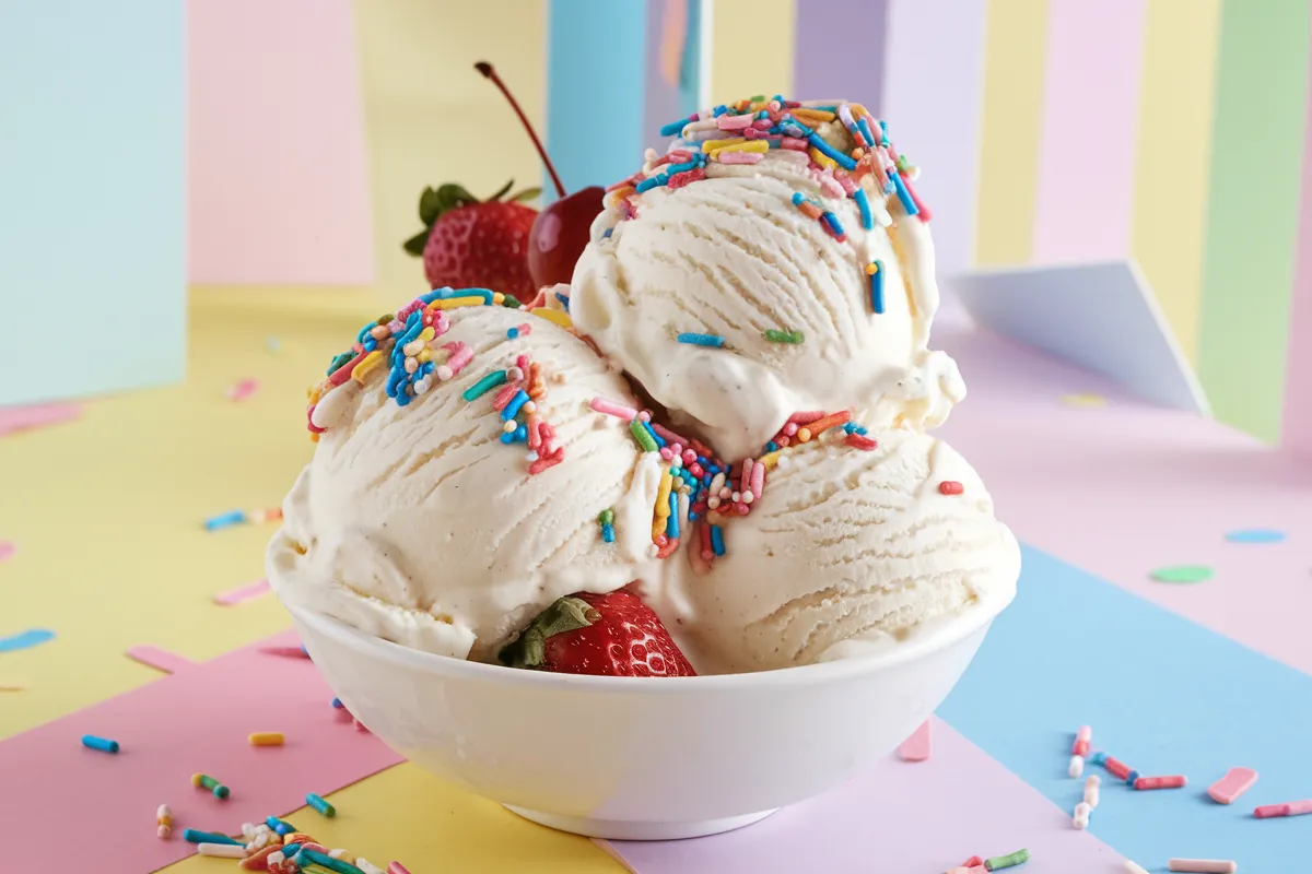 What are sprinkles on ice cream?