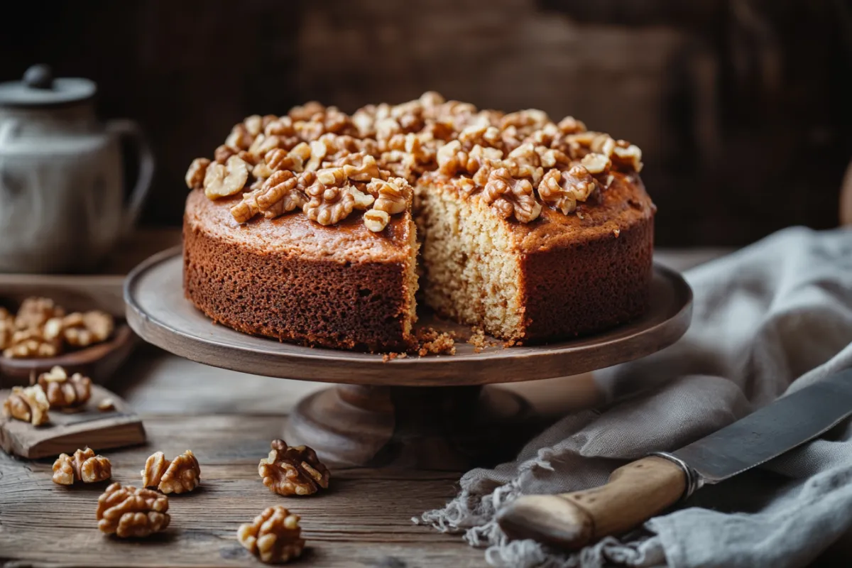 Can I freeze walnut cake?