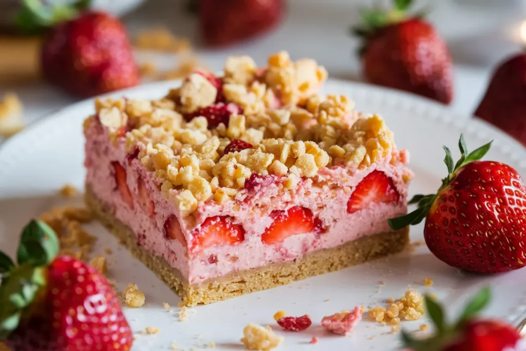 What Are Strawberry Crunch Bars Made Of?