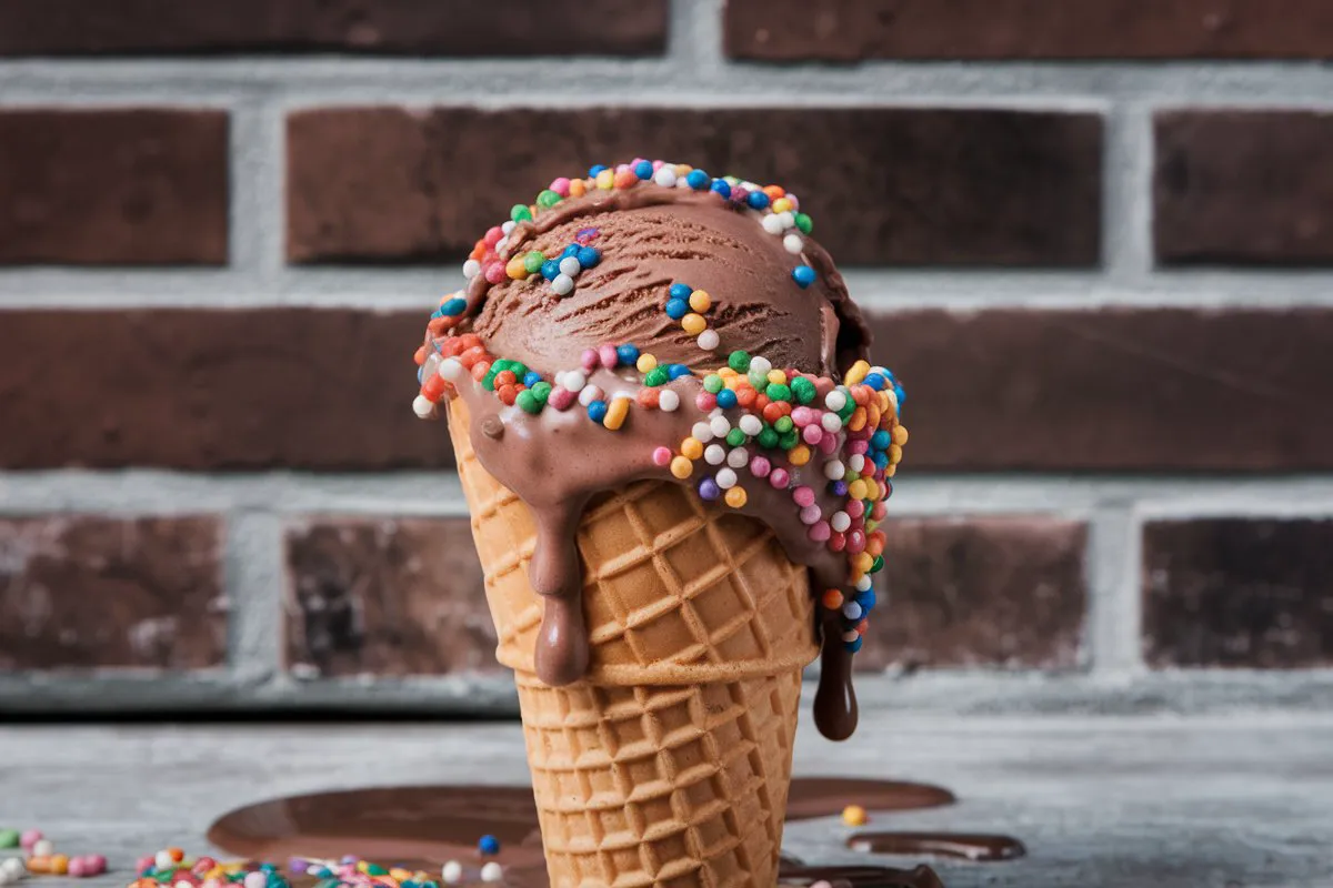 What are sprinkles on ice cream?