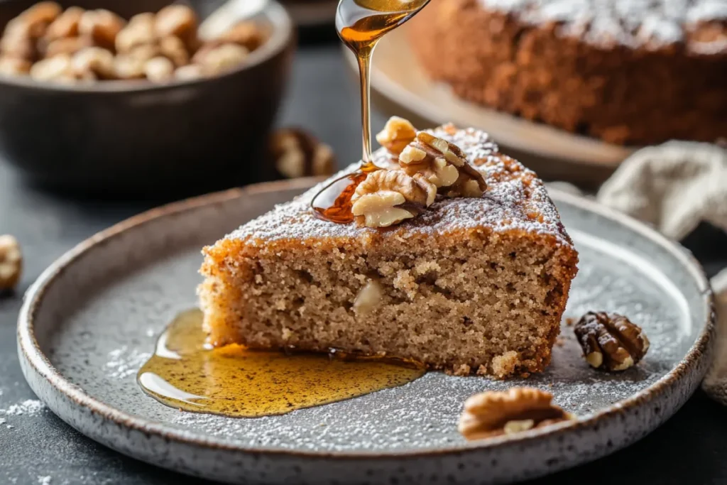 Why is my walnut cake dry?